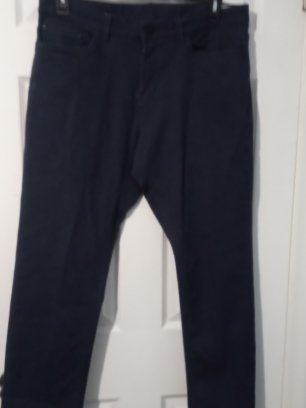 English Laundry Men's Straight Jeans in Dark Navy Blue